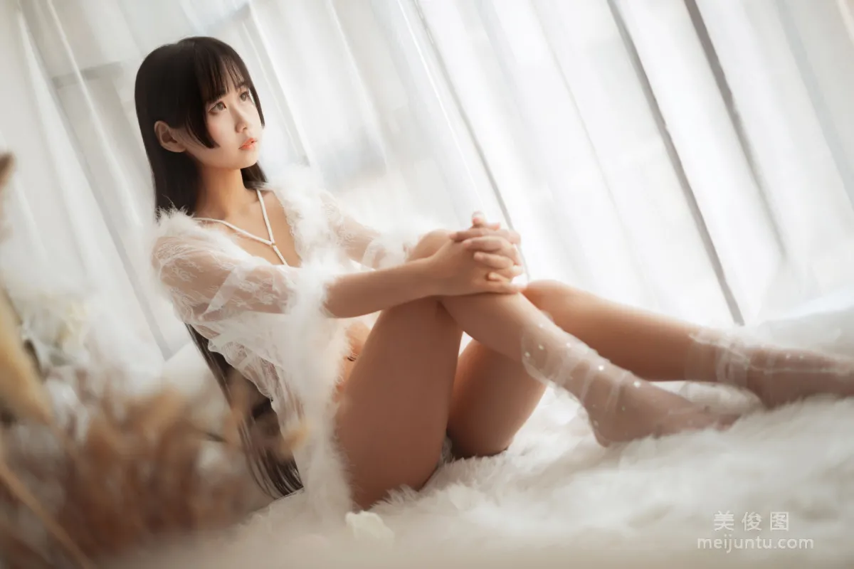 COS Beautiful Girl Mengyaer o0, Plush Underwear Photo Set photo 16