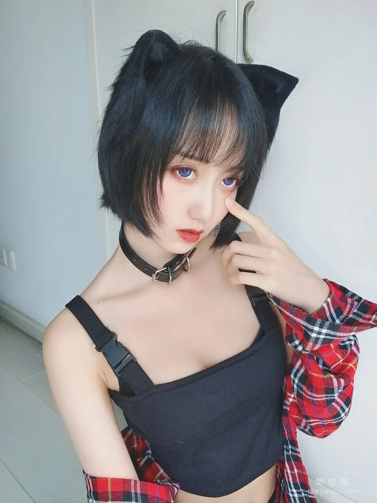 Girl Mu Mianmian OwO, Delinquent Cat Photo Set photo 40