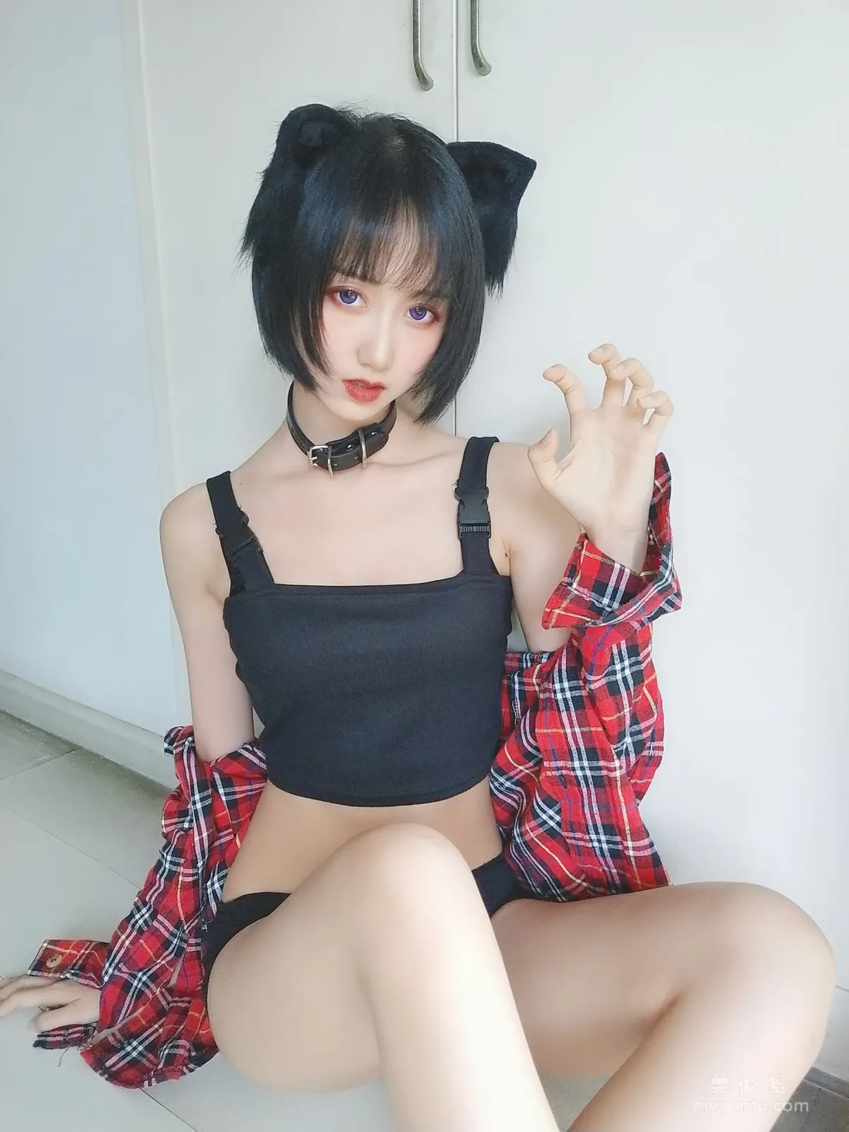 Girl Mu Mianmian OwO, Delinquent Cat Photo Set photo 4