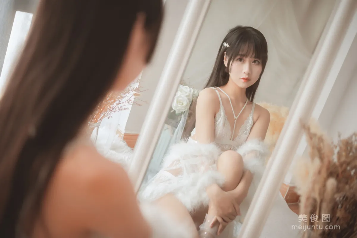 COS Beautiful Girl Mengyaer o0, Plush Underwear Photo Set photo 23