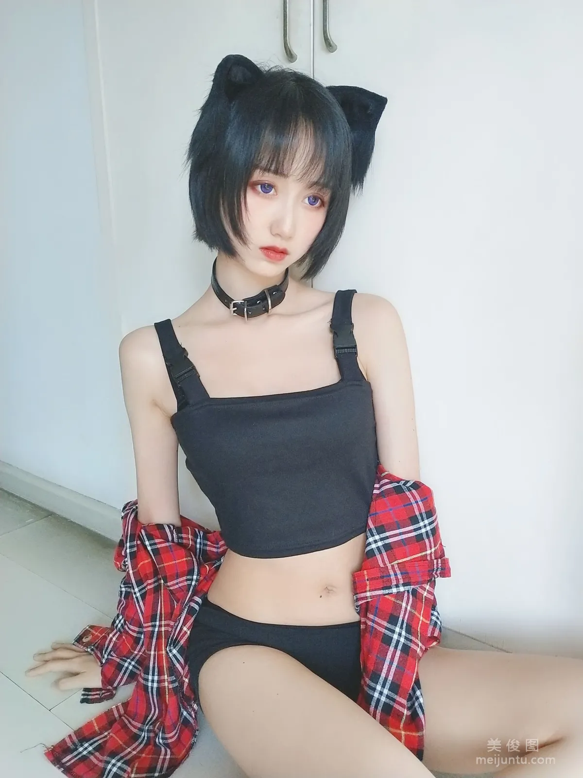 Girl Mu Mianmian OwO, Delinquent Cat Photo Set photo 3