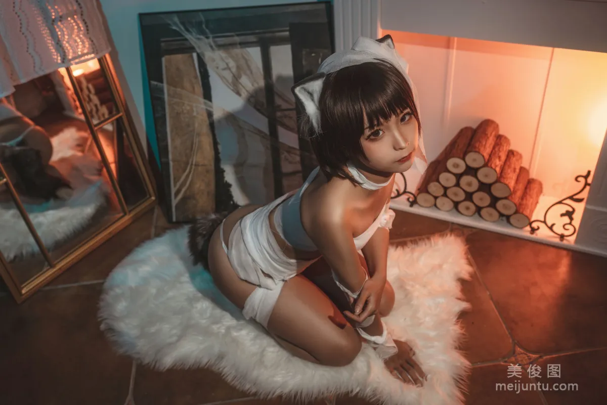 [美女Coser] 蠢沫沫 《绷带猫》 写真集7