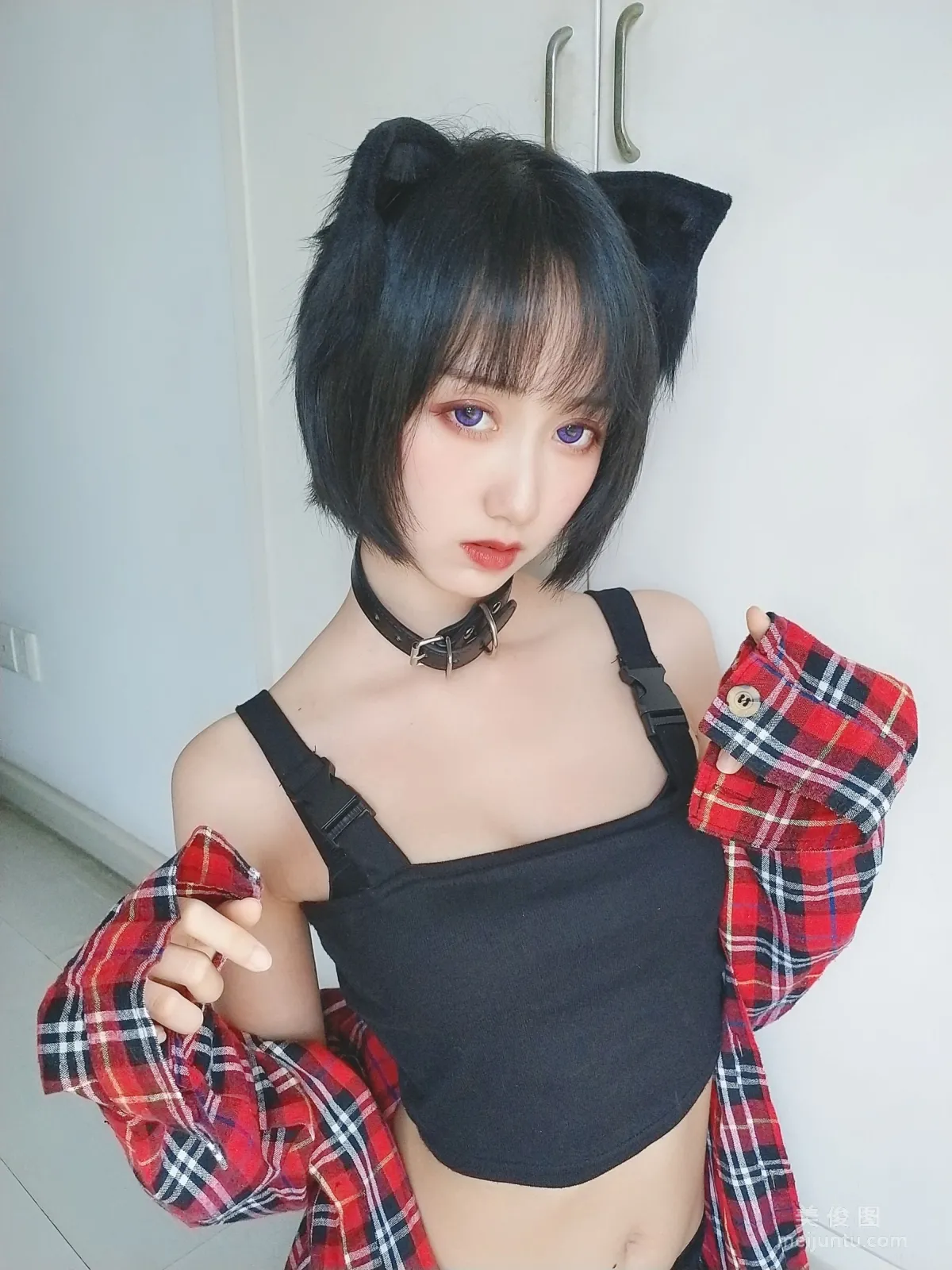 Girl Mu Mianmian OwO, Delinquent Cat Photo Set photo 41