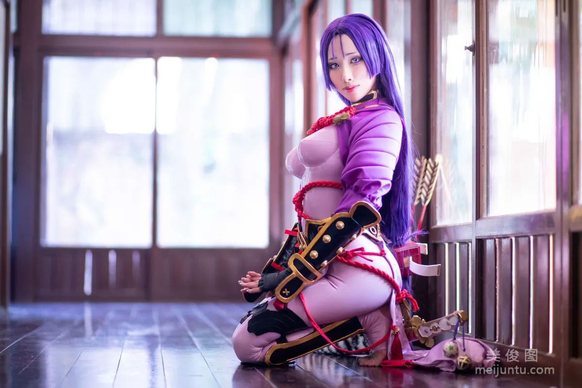 [Web Idols Coser] Yubo HaneAme, Minamoto no Yorimitsu, Photo Set photo 6
