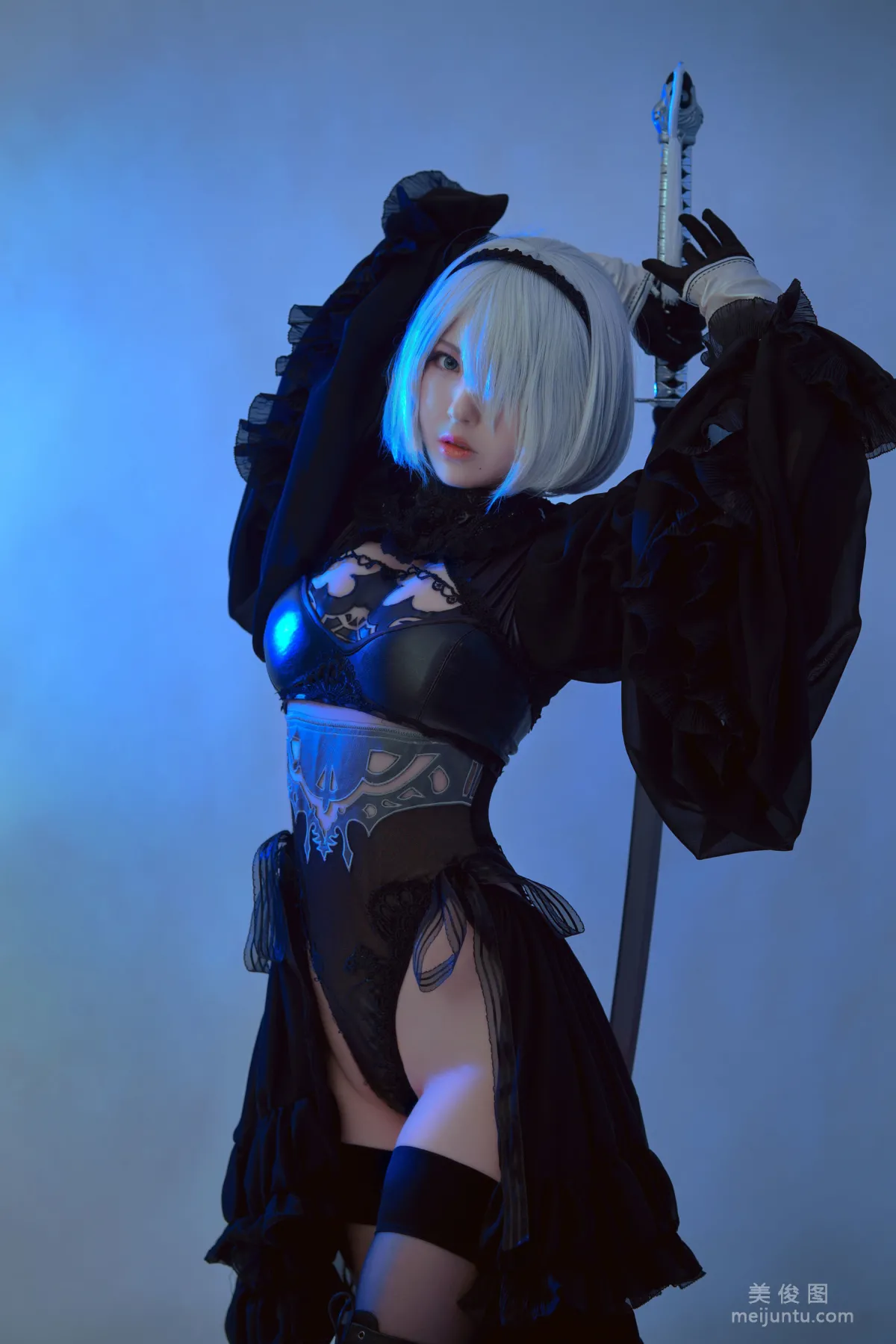 [美女Coser] 半半子 《二号B型》 写真集27