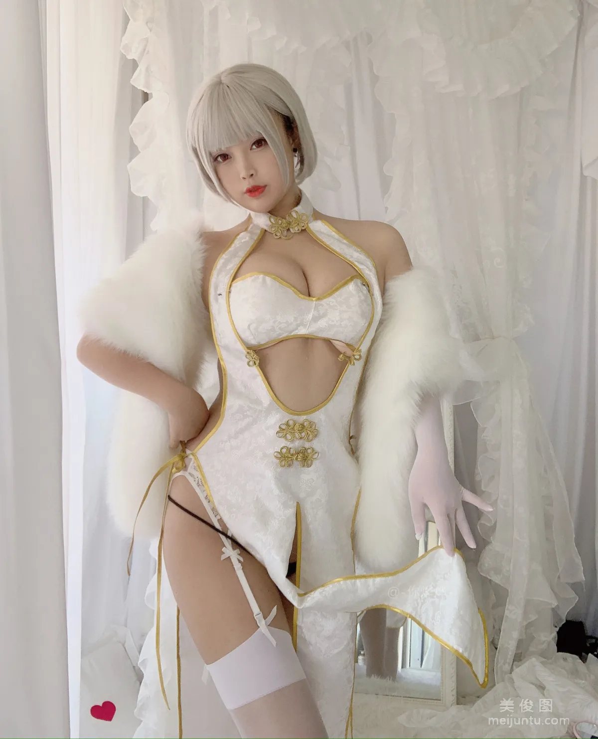 [美女Coser] -白烨- 《白旗袍》 写真集2