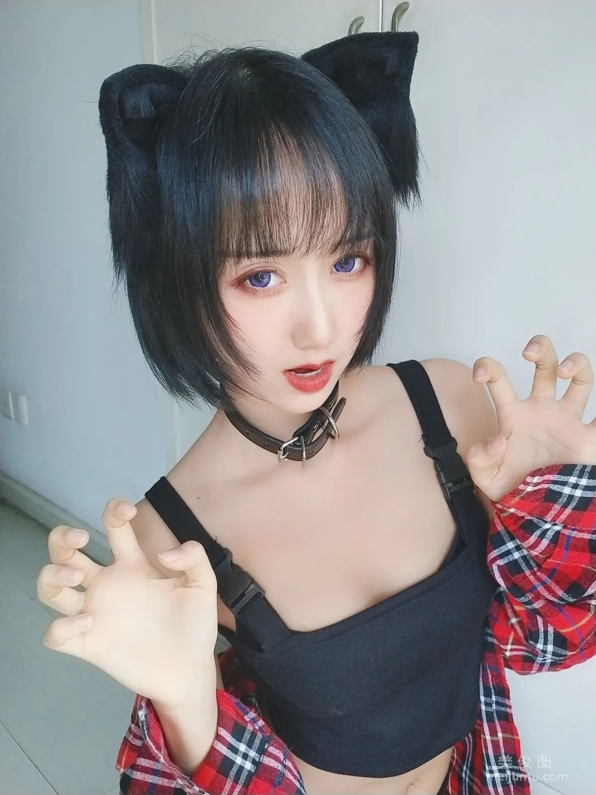 Girl Mu Mianmian OwO, Delinquent Cat Photo Set photo 39