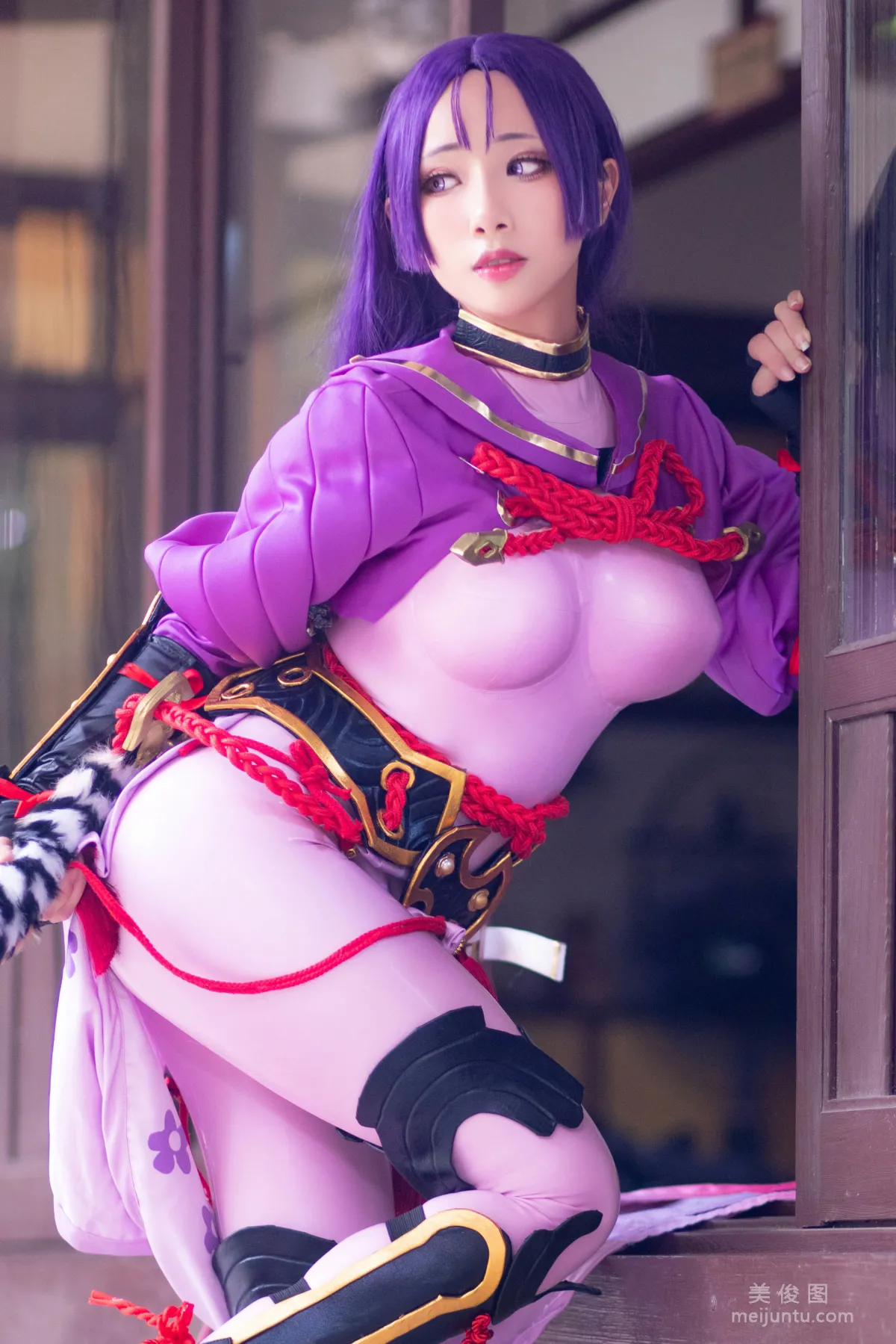[Web Idols Coser] Yubo HaneAme, Minamoto no Yorimitsu, Photo Set photo 28