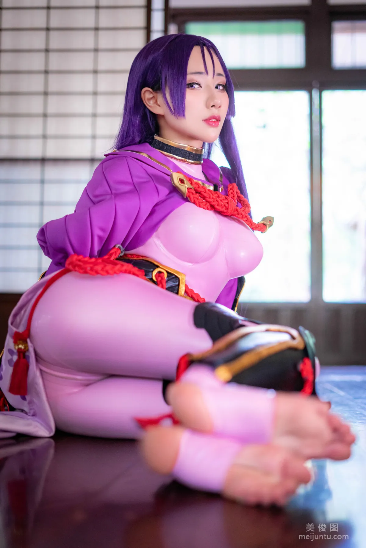 [Web Idols Coser] Yubo HaneAme, Minamoto no Yorimitsu, Photo Set photo 35