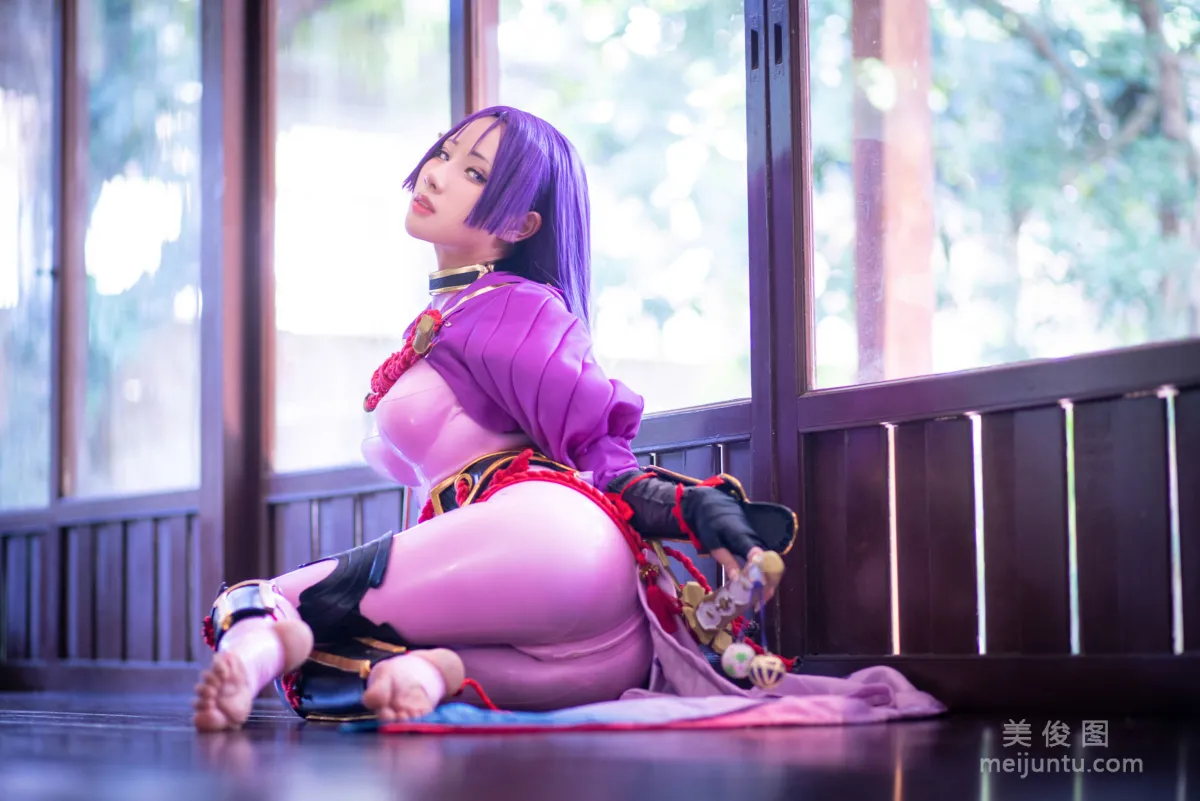 [Web Idols Coser] Yubo HaneAme, Minamoto no Yorimitsu, Photo Set photo 18