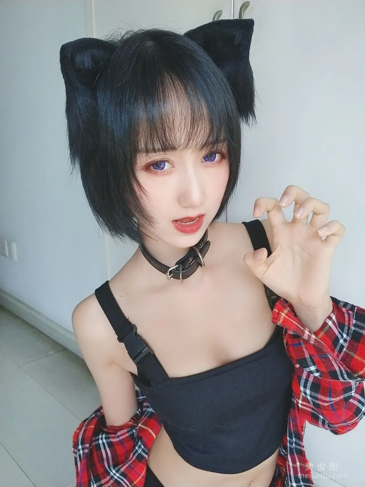 Girl Mu Mianmian OwO, Delinquent Cat Photo Set photo 23