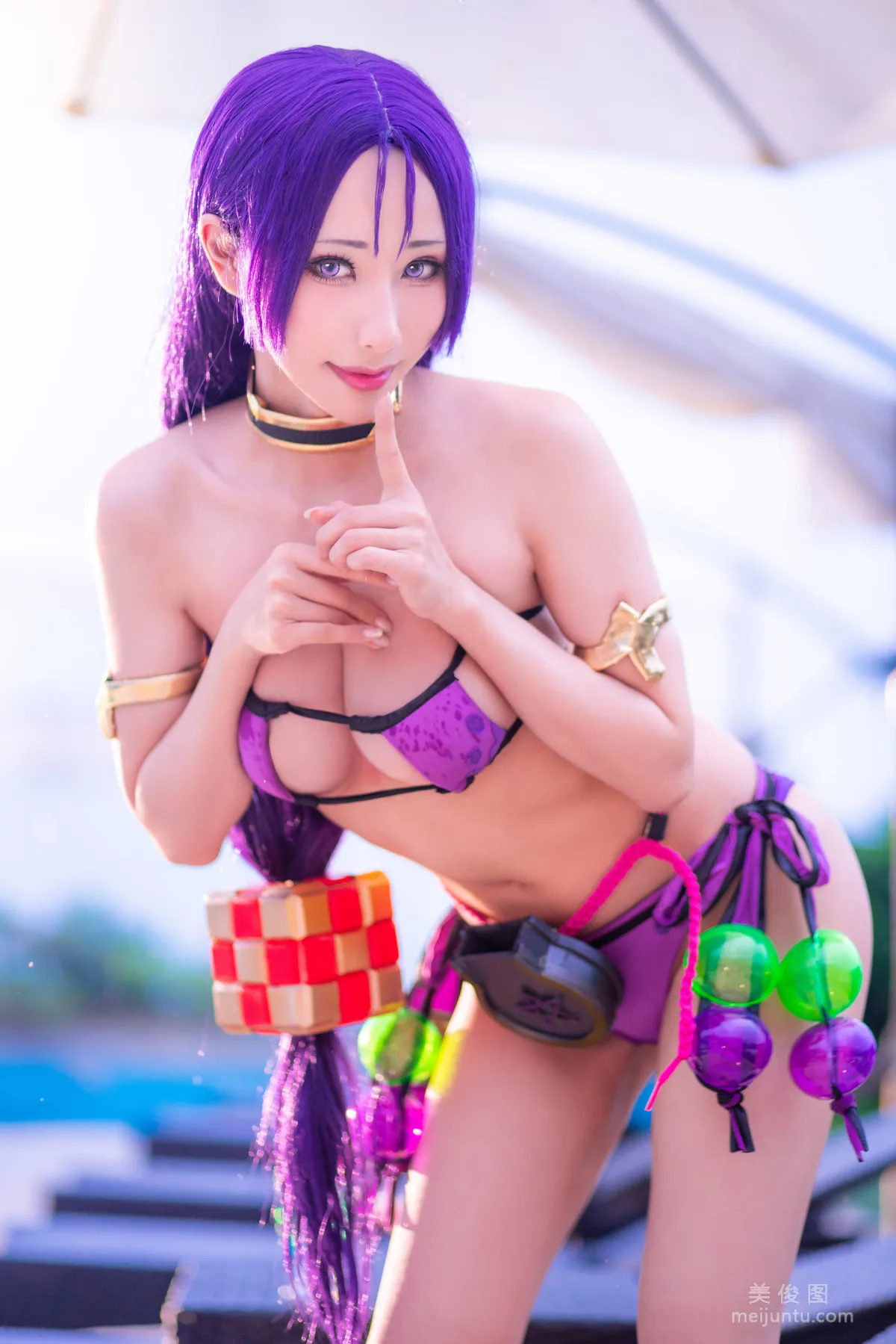 [Web Idols Coser] Yubo HaneAme, Minamoto no Yorimitsu, Photo Set photo 46