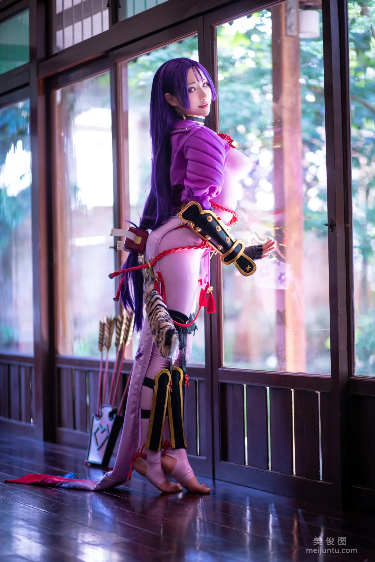 [Web Idols Coser] Yubo HaneAme, Minamoto no Yorimitsu, Photo Set photo 15