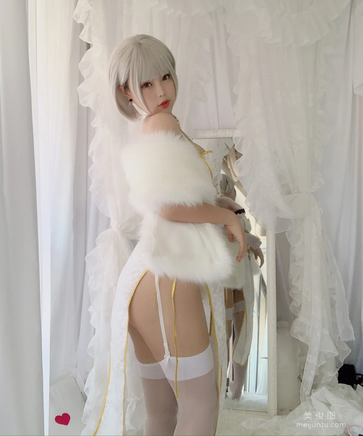 [美女Coser] -白烨- 《白旗袍》 写真集33