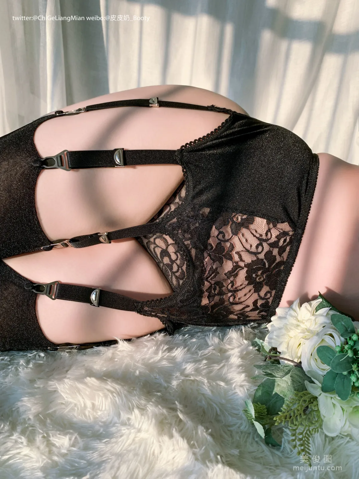 [Web Idols Coser] Pipi Naike Keai Lela "Black OL" Photo Set photo 71