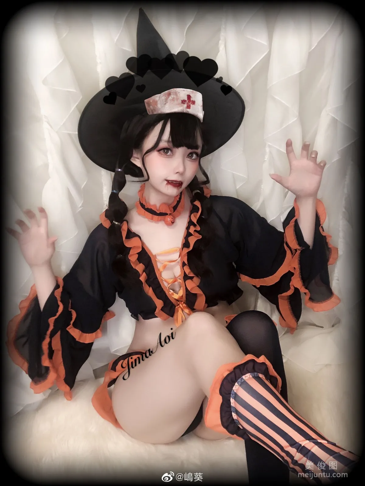 微博Coser嶋葵 《万圣节小恶魔》 写真集7