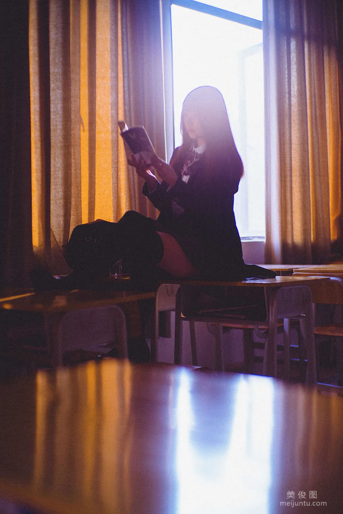 小野妹子w 《冬装JK》 写真集16