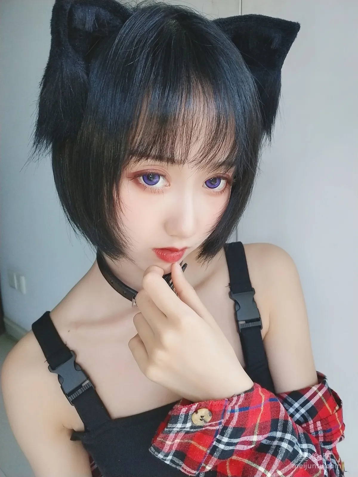 Girl Mu Mianmian OwO, Delinquent Cat Photo Set photo 24