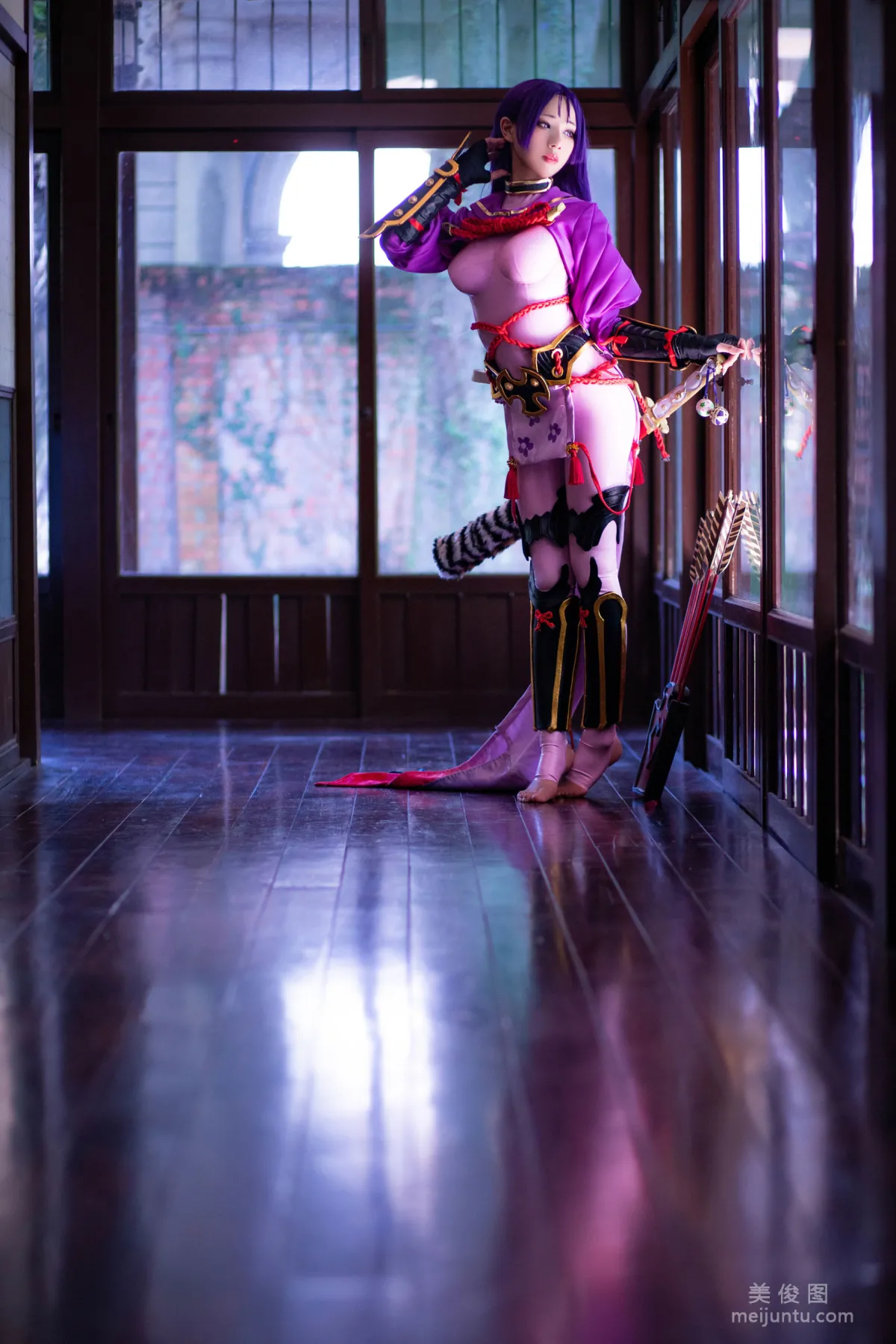 [Web Idols Coser] Yubo HaneAme, Minamoto no Yorimitsu, Photo Set photo 13