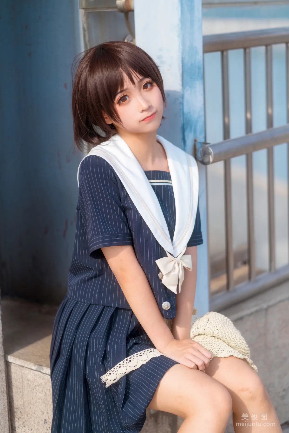 [網紅Coser] 蠢沫沫 《JK制服》 寫真集 16