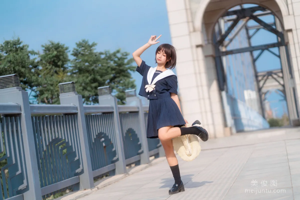 [網紅Coser] 蠢沫沫 《JK制服》 寫真集 11