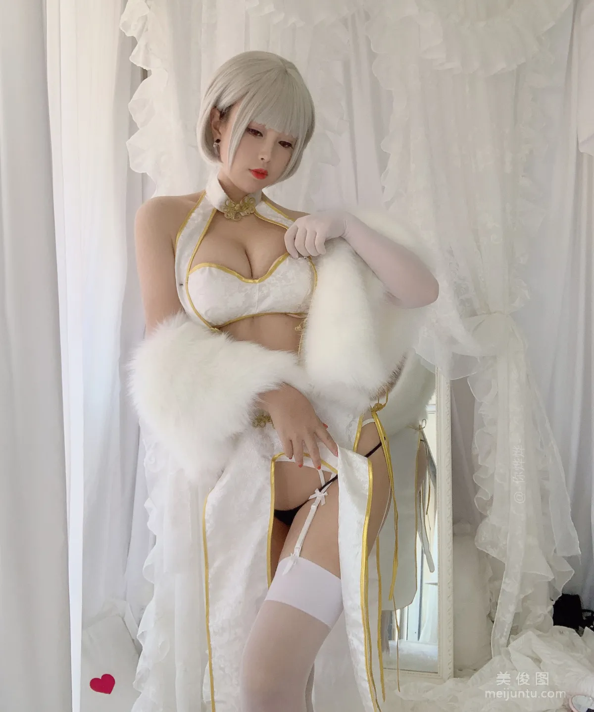 [美女Coser] -白烨- 《白旗袍》 写真集30