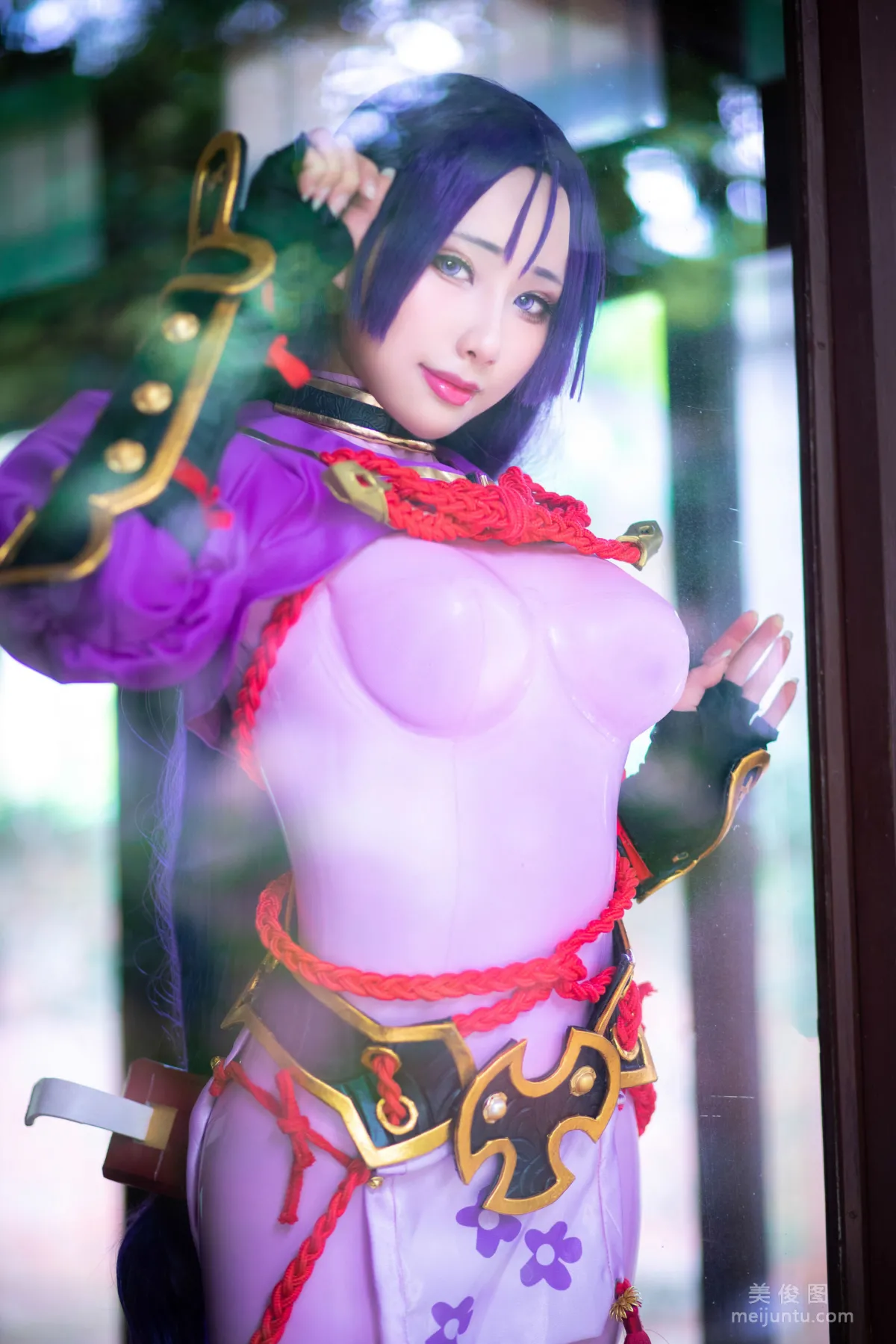 [Web Idols Coser] Yubo HaneAme, Minamoto no Yorimitsu, Photo Set photo 32
