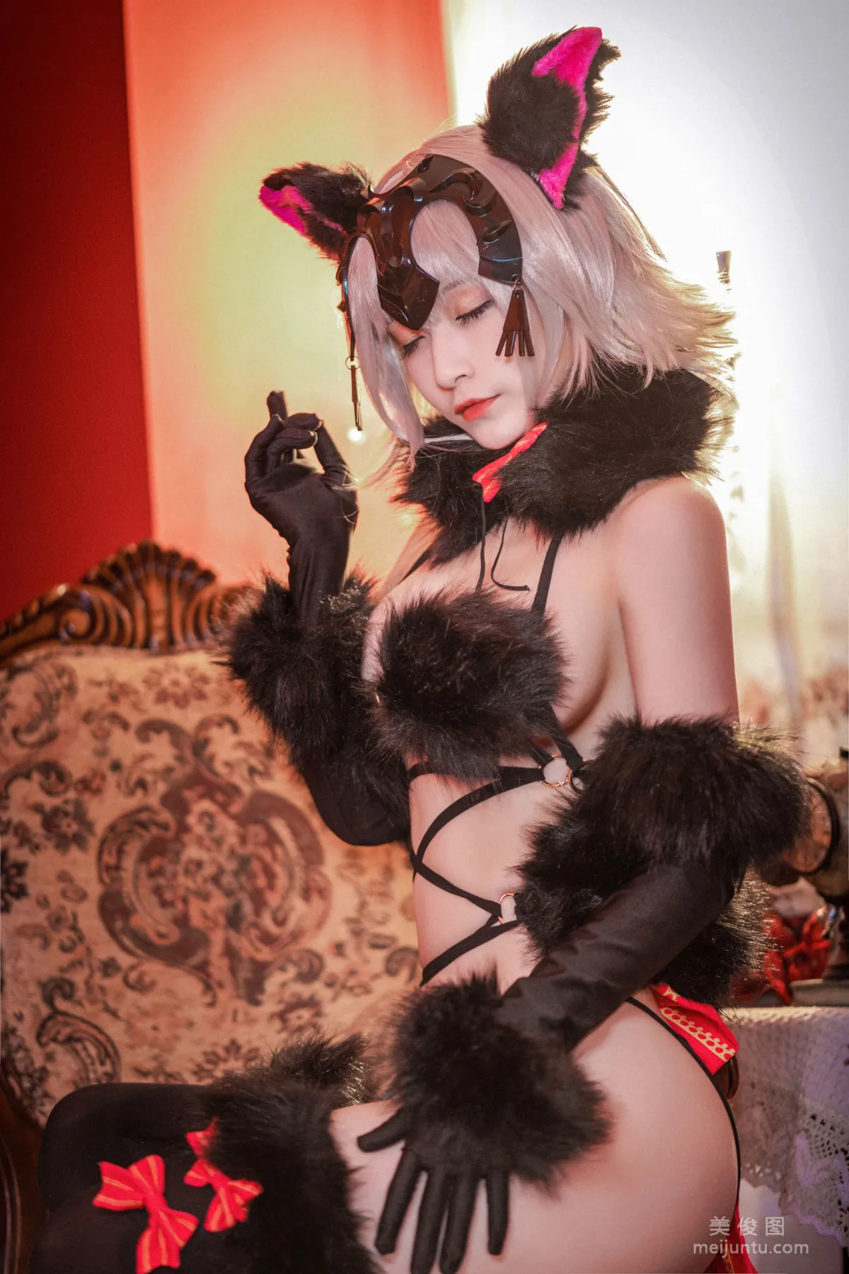[美女Coser] 鐵闆燒鬼舞w 《花魁2》 寫真集 24