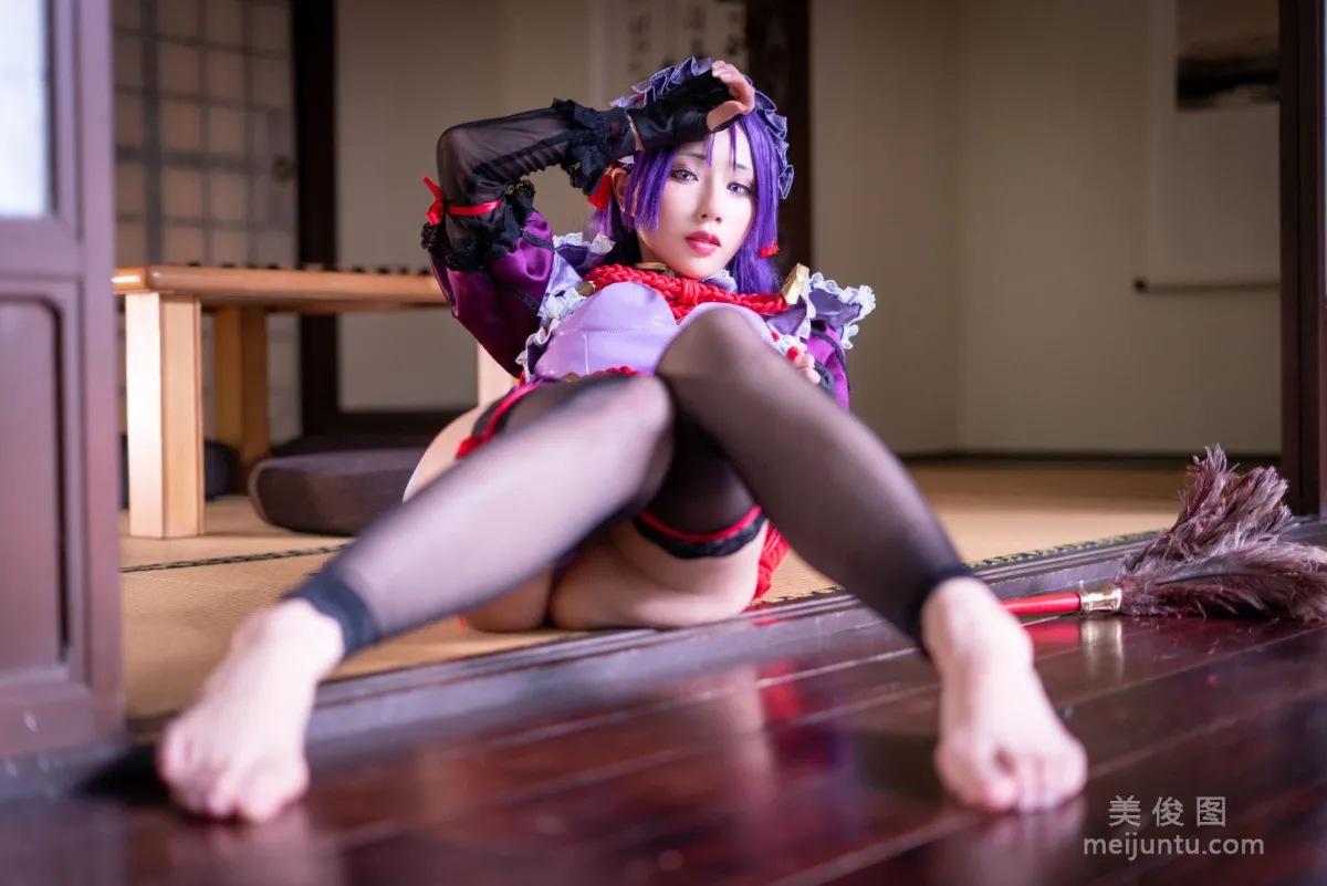 [Web Idols Coser] Yubo HaneAme, Minamoto no Yorimitsu, Photo Set photo 80