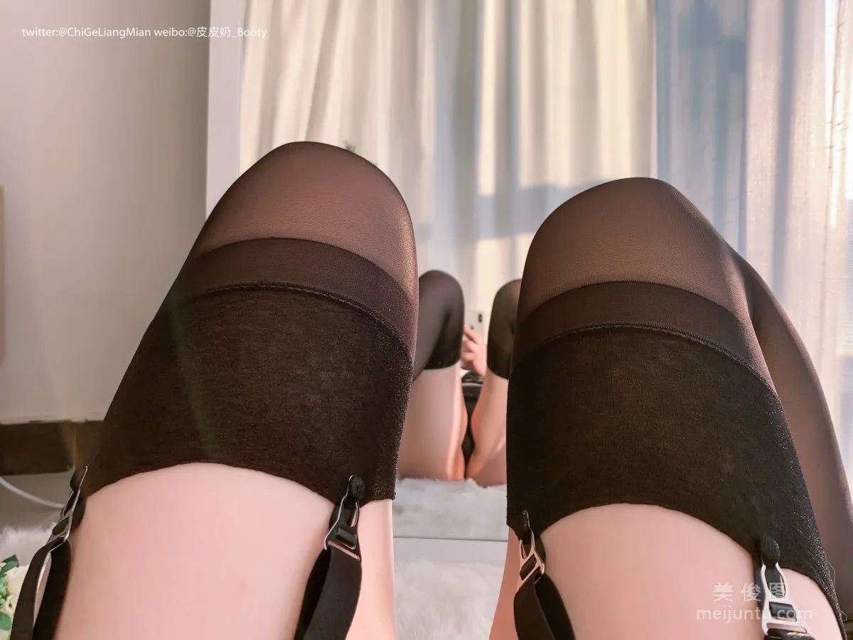 [Web Idols Coser] Pipi Naike Keai Lela "Black OL" Photo Set photo 88