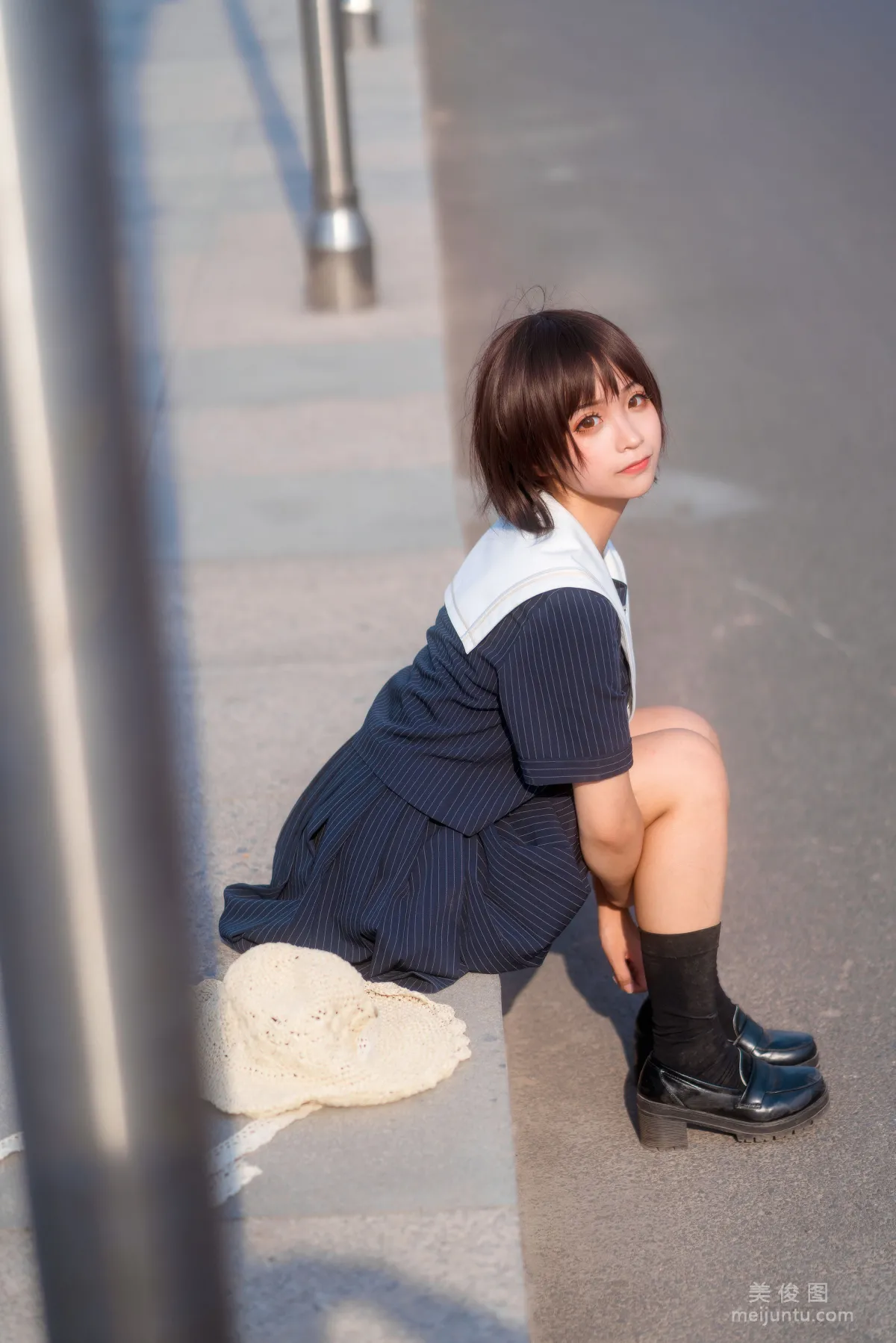 [網紅Coser] 蠢沫沫 《JK制服》 寫真集 25