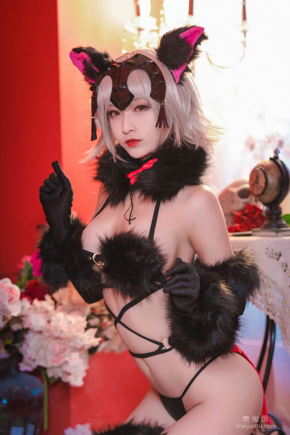 [美女Coser] 鐵闆燒鬼舞w 《花魁2》 寫真集 9