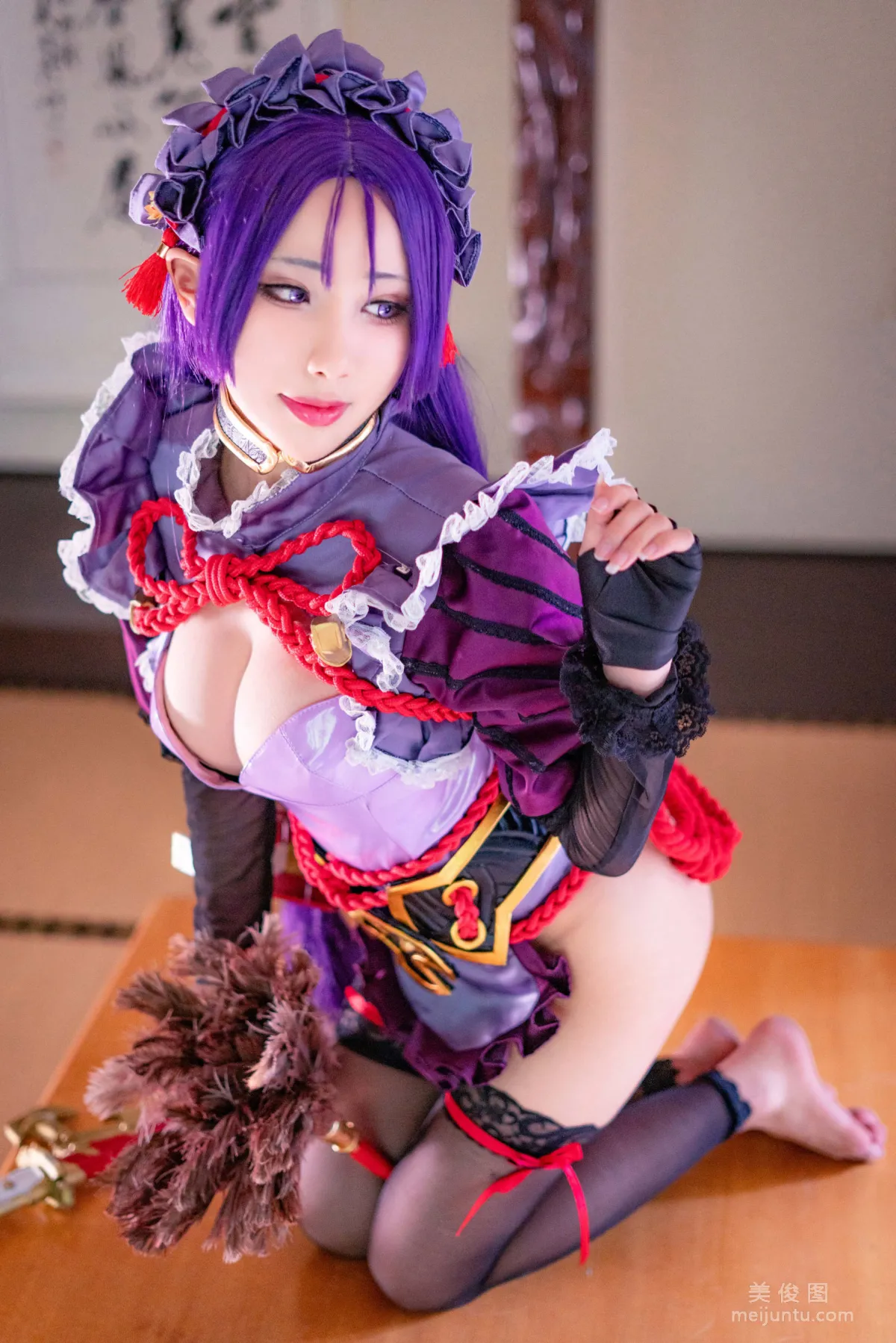 [Web Idols Coser] Yubo HaneAme, Minamoto no Yorimitsu, Photo Set photo 77