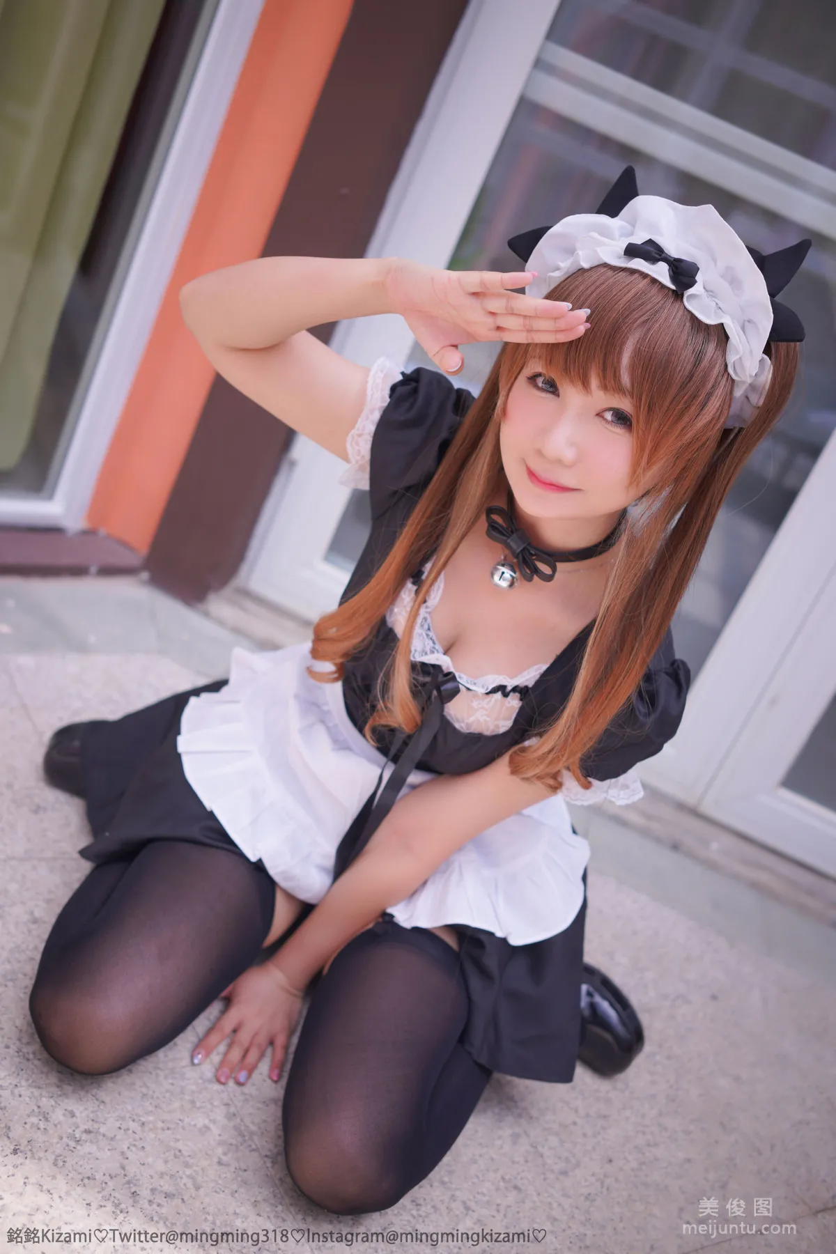 [网红Coser] 銘銘Kizami 《自撮りVol.11 兔女郎&女仆》 写真集115