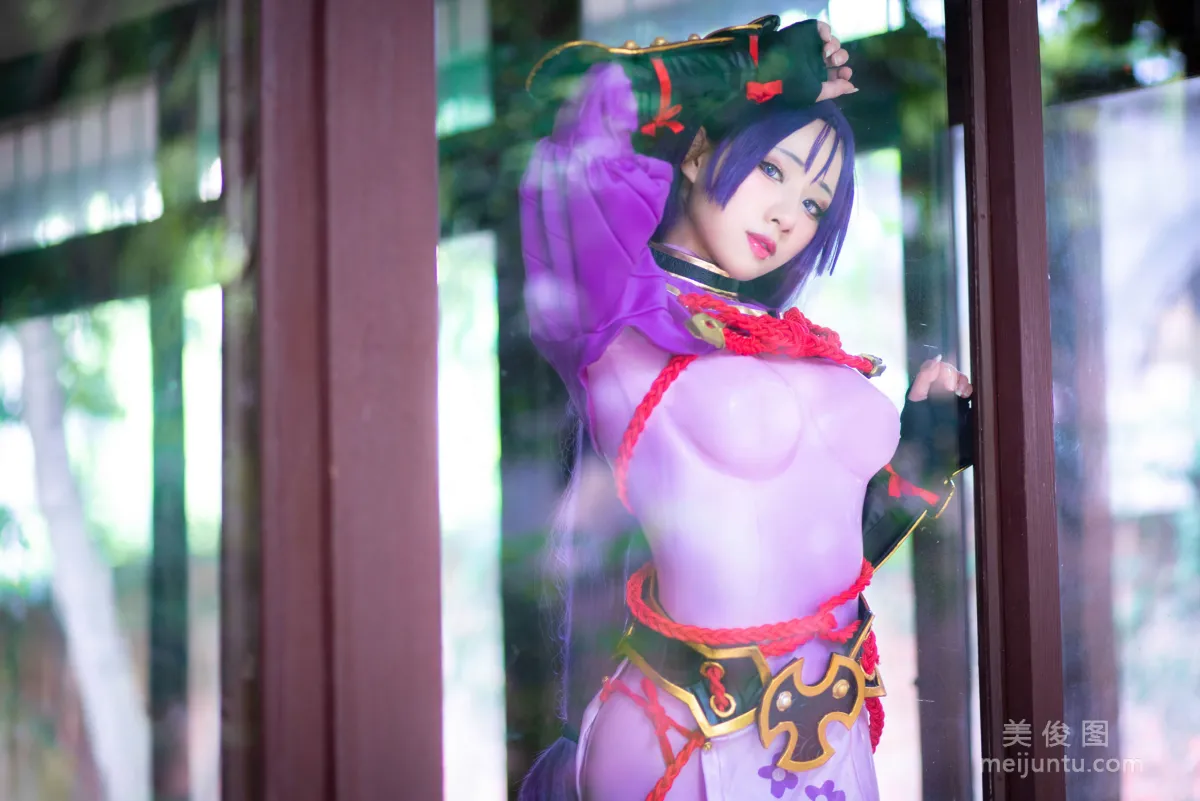 [Web Idols Coser] Yubo HaneAme, Minamoto no Yorimitsu, Photo Set photo 31