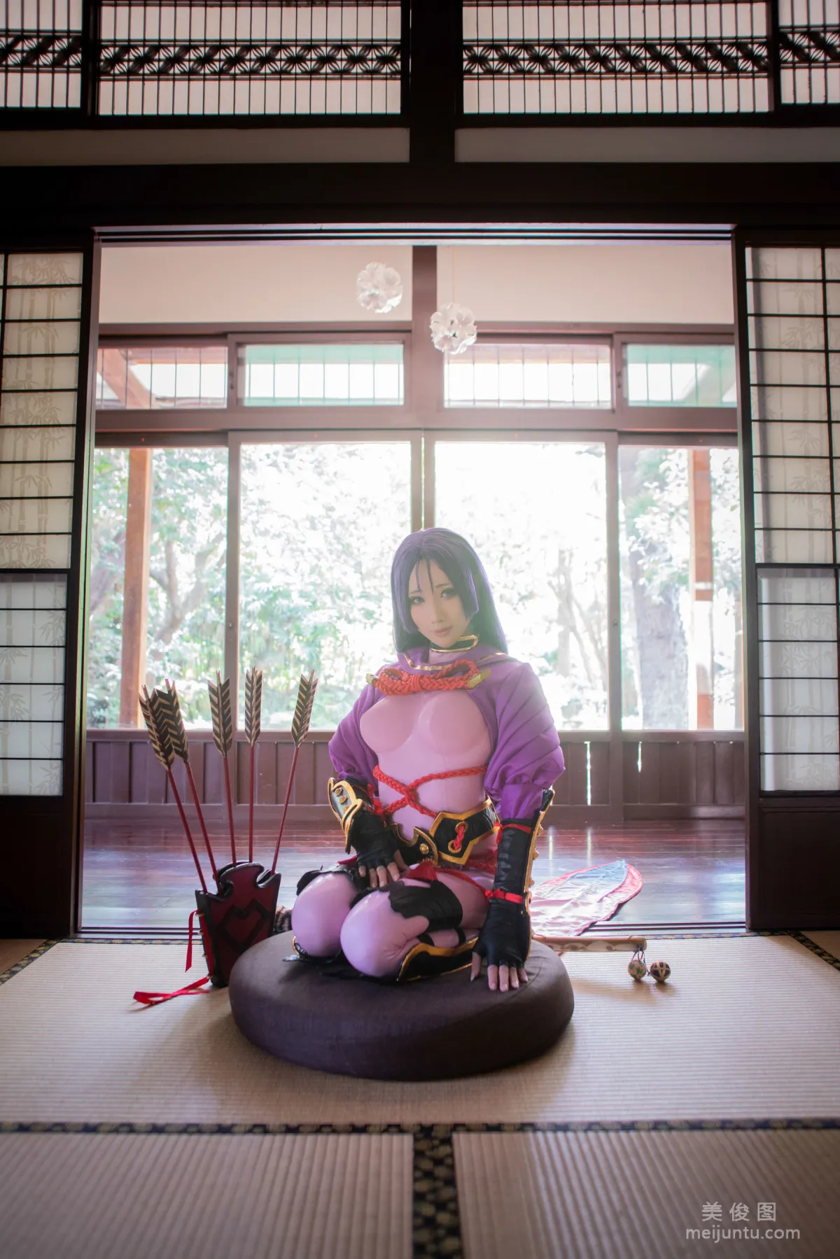 [Web Idols Coser] Yubo HaneAme, Minamoto no Yorimitsu, Photo Set photo 3