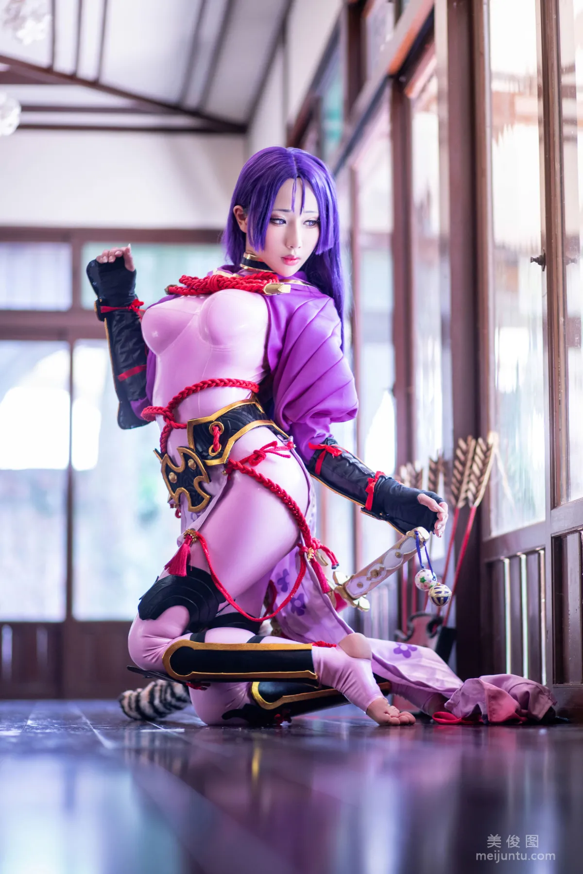 [Web Idols Coser] Yubo HaneAme, Minamoto no Yorimitsu, Photo Set photo 7