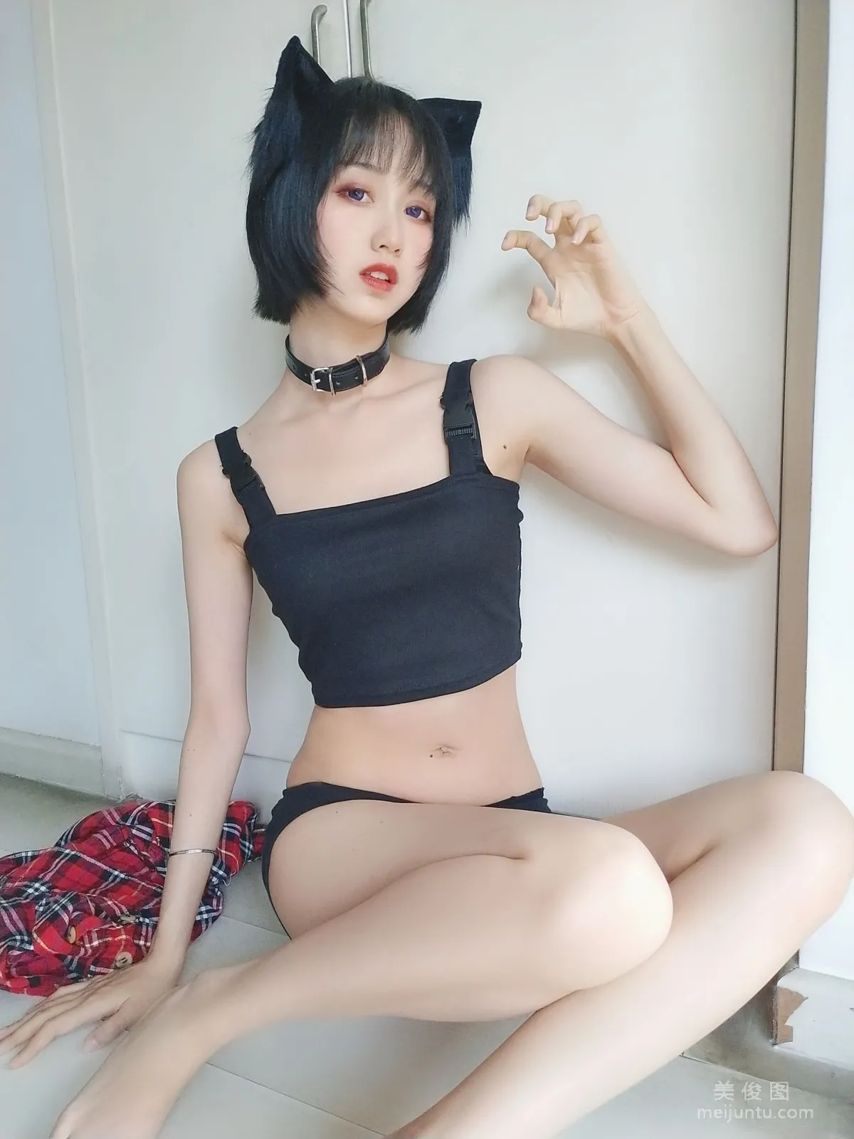 Girl Mu Mianmian OwO, Delinquent Cat Photo Set photo 36