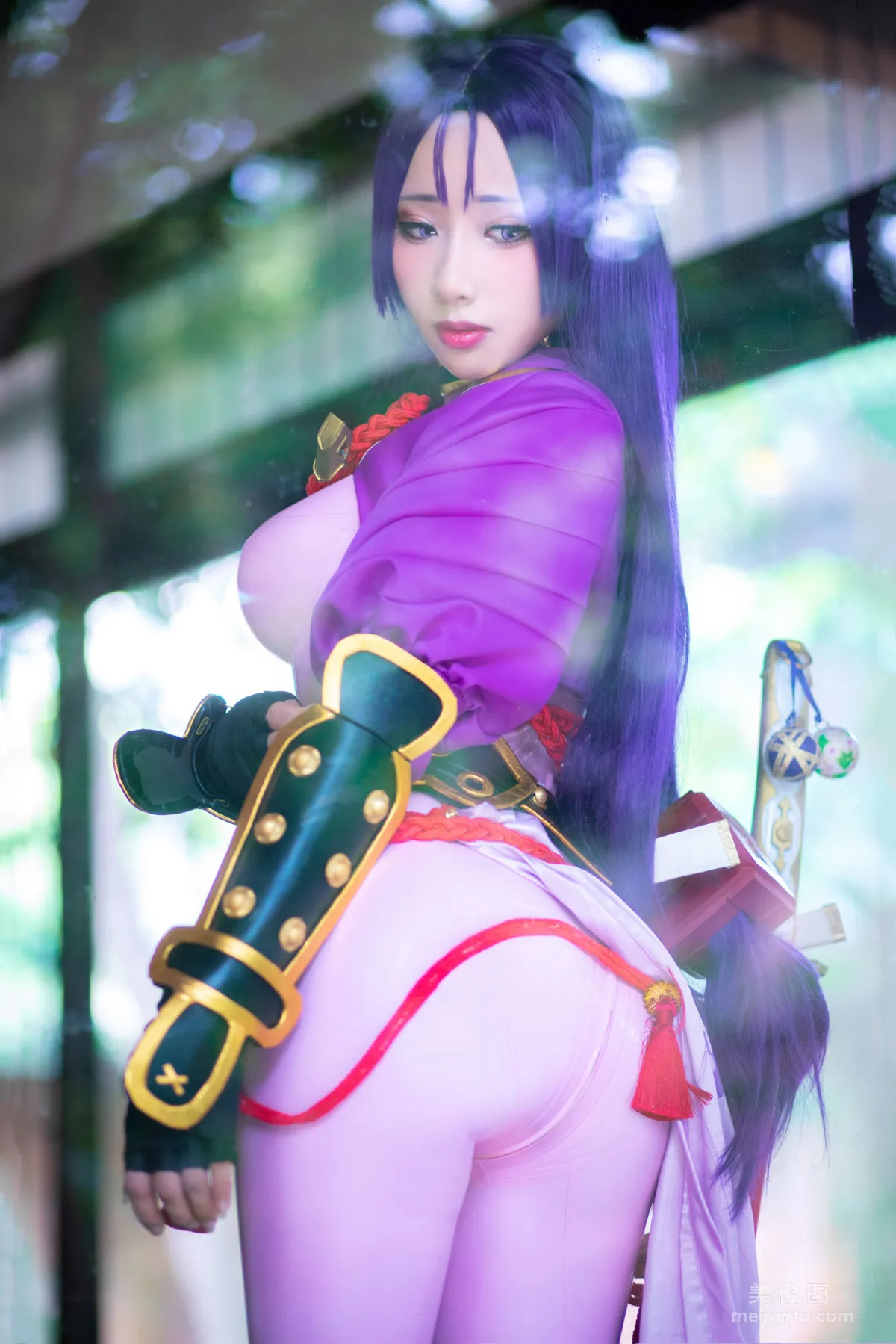 [Web Idols Coser] Yubo HaneAme, Minamoto no Yorimitsu, Photo Set photo 33