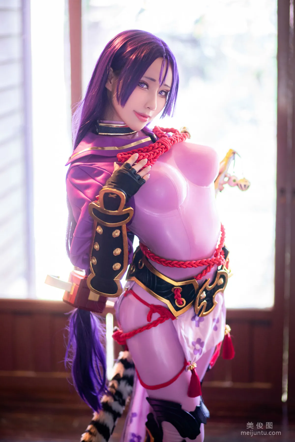 [Web Idols Coser] Yubo HaneAme, Minamoto no Yorimitsu, Photo Set photo 2