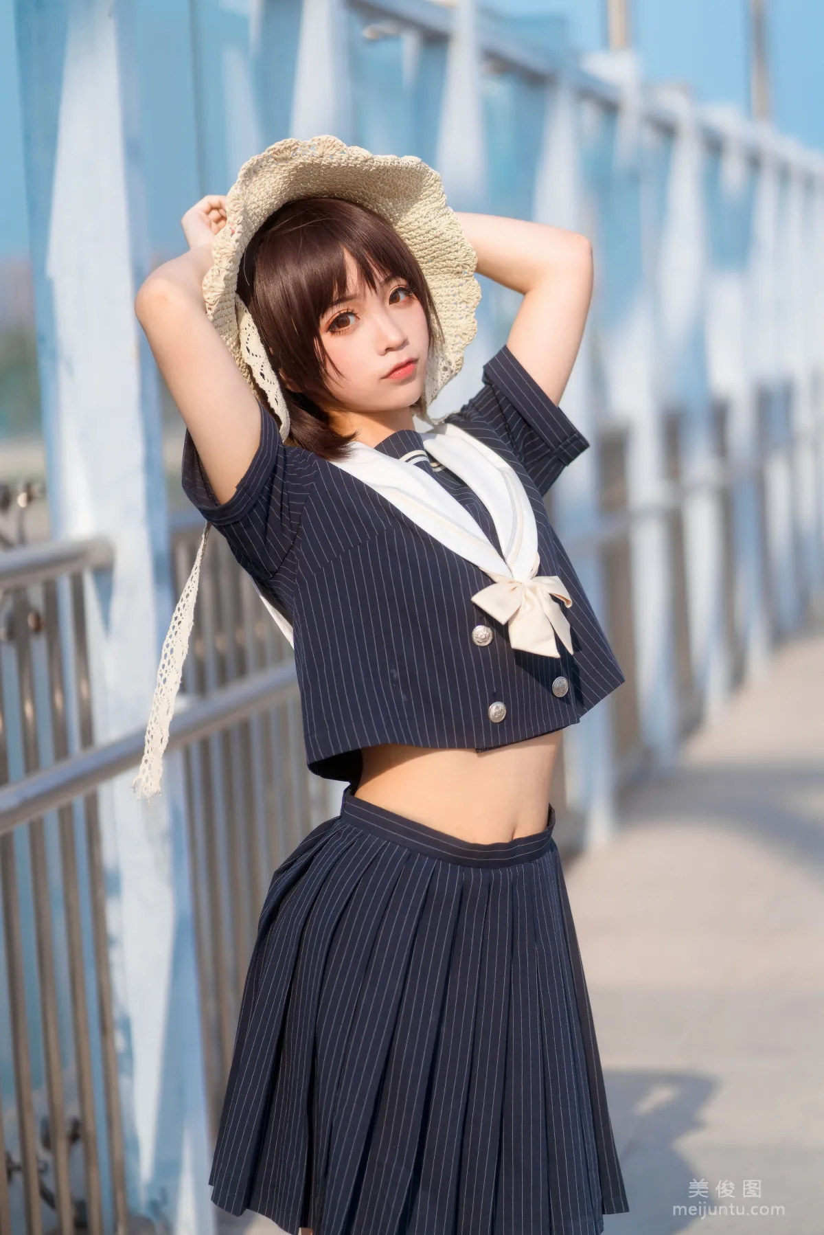 [網紅Coser] 蠢沫沫 《JK制服》 寫真集 19