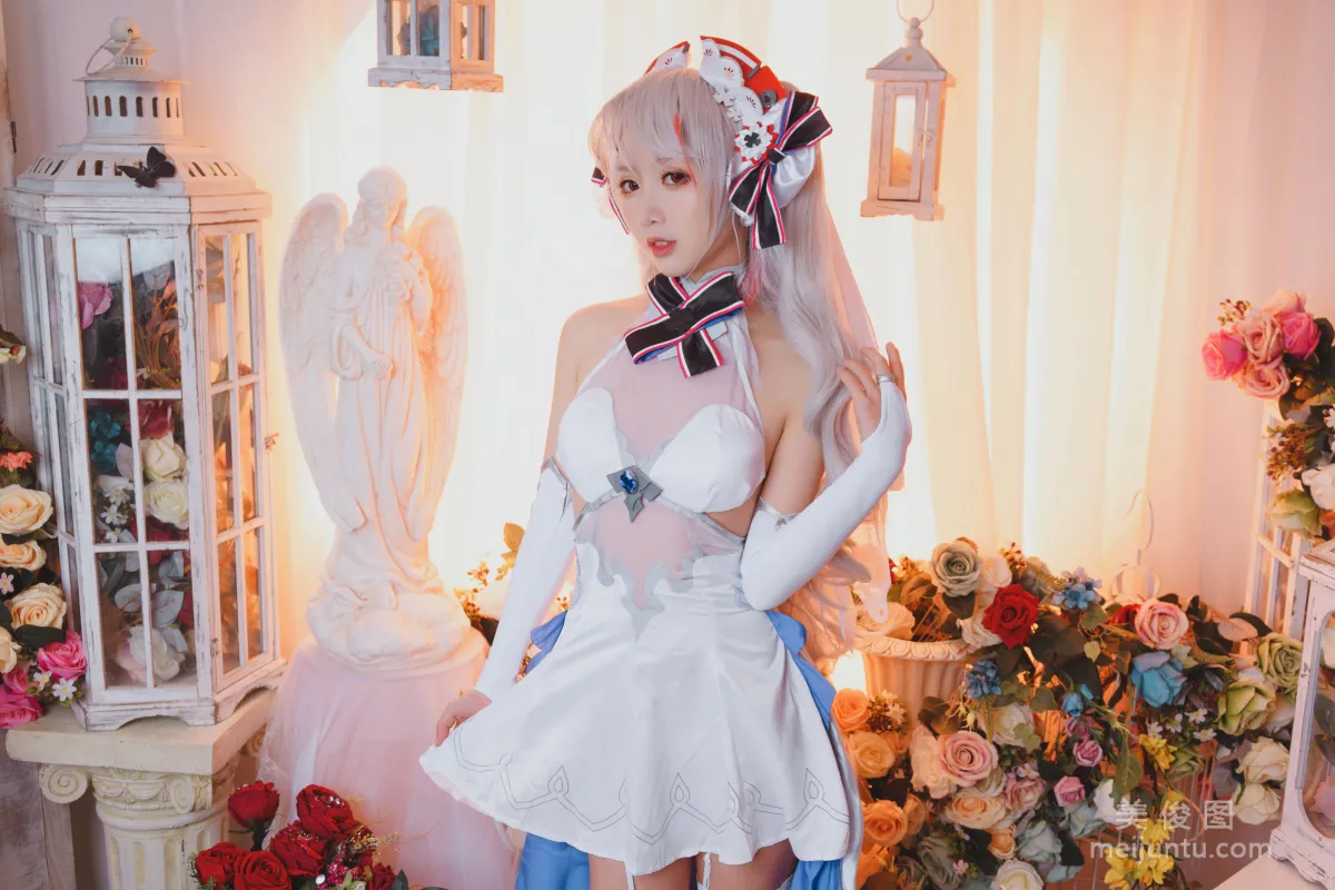 [Beauty Coser] Mianbing Xianer "Eugen Wedding Dress" Photo Set photo 21