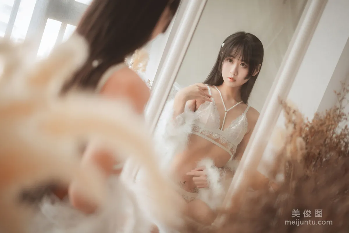 COS Beautiful Girl Mengyaer o0, Plush Underwear Photo Set photo 22