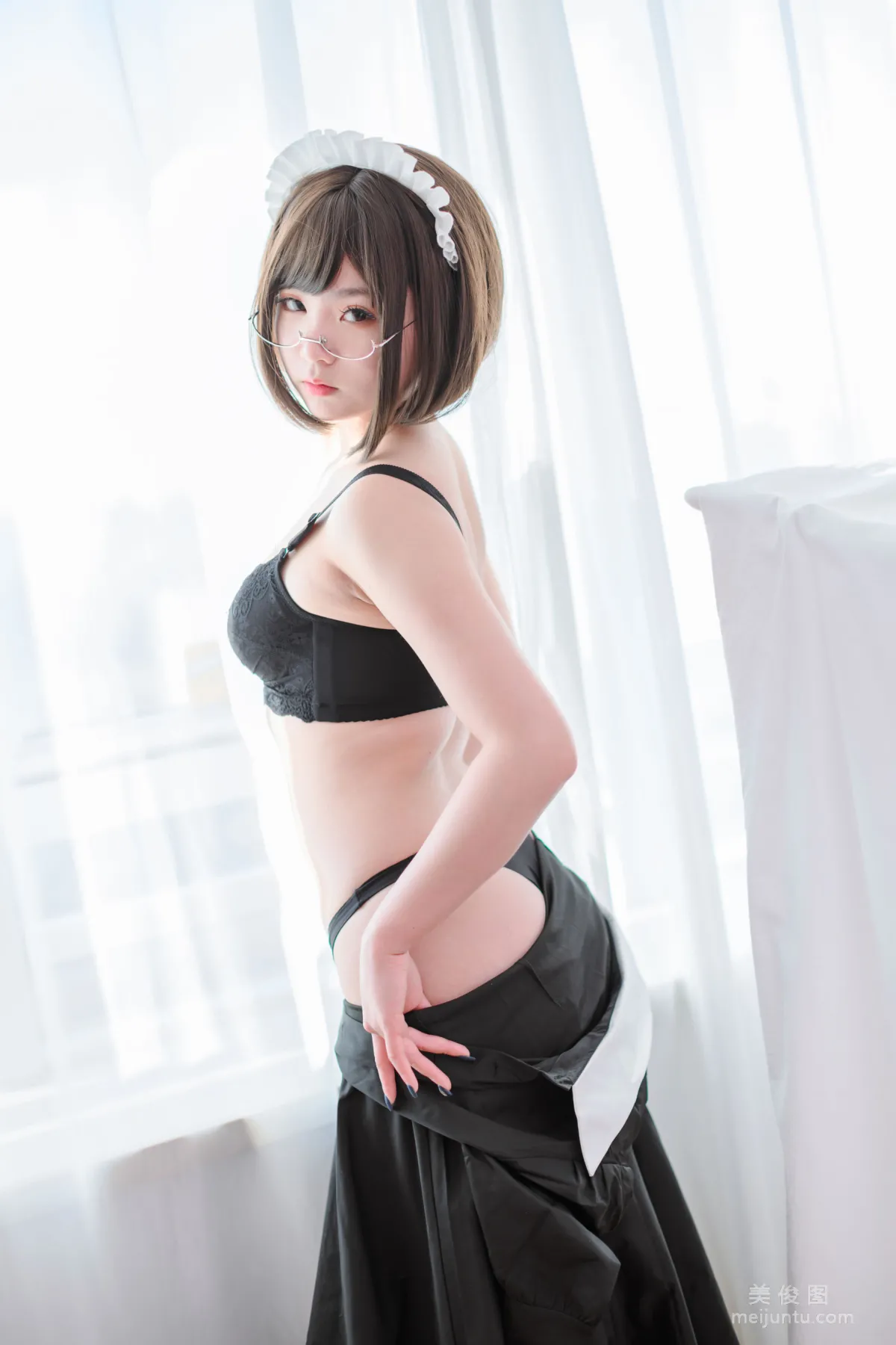 [美女Coser] 是青水 《女仆》 寫真集 12