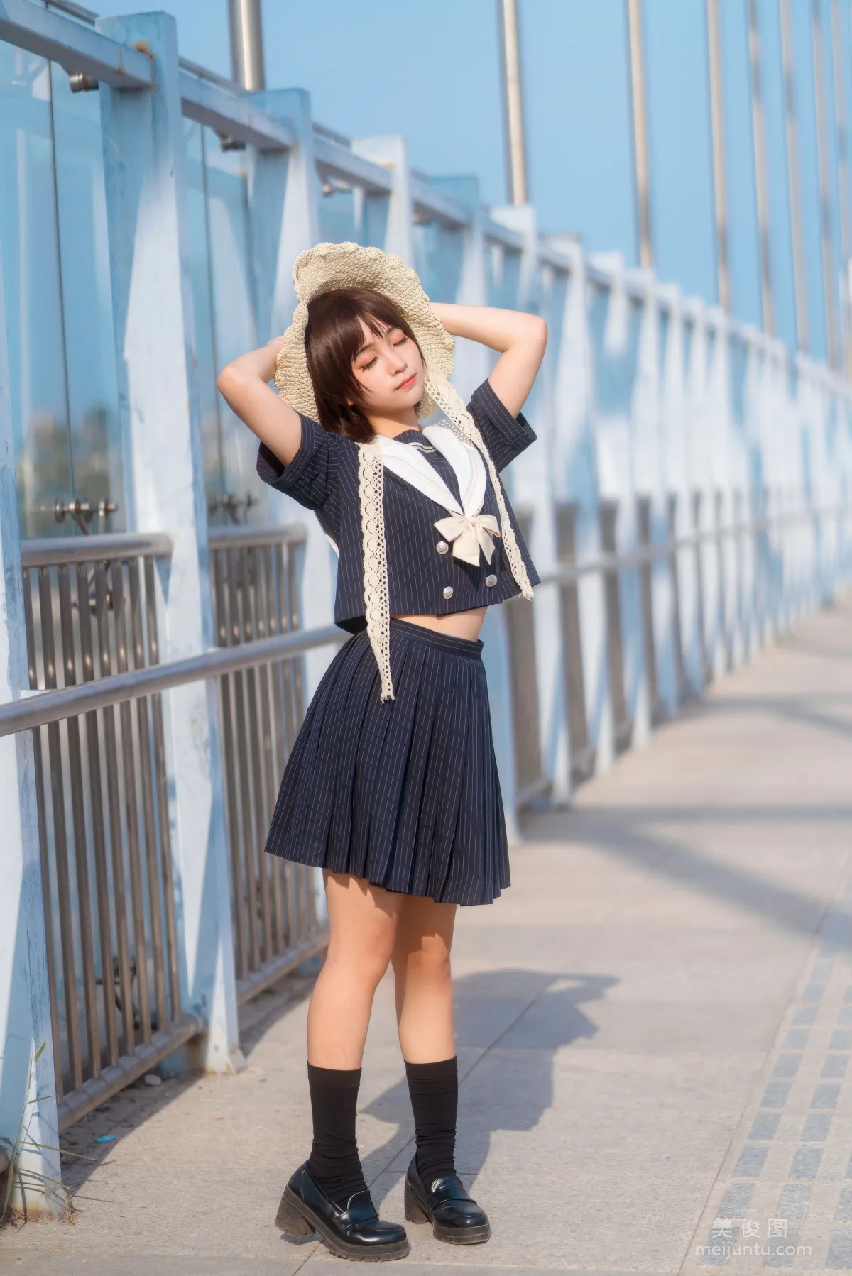 [網紅Coser] 蠢沫沫 《JK制服》 寫真集 18