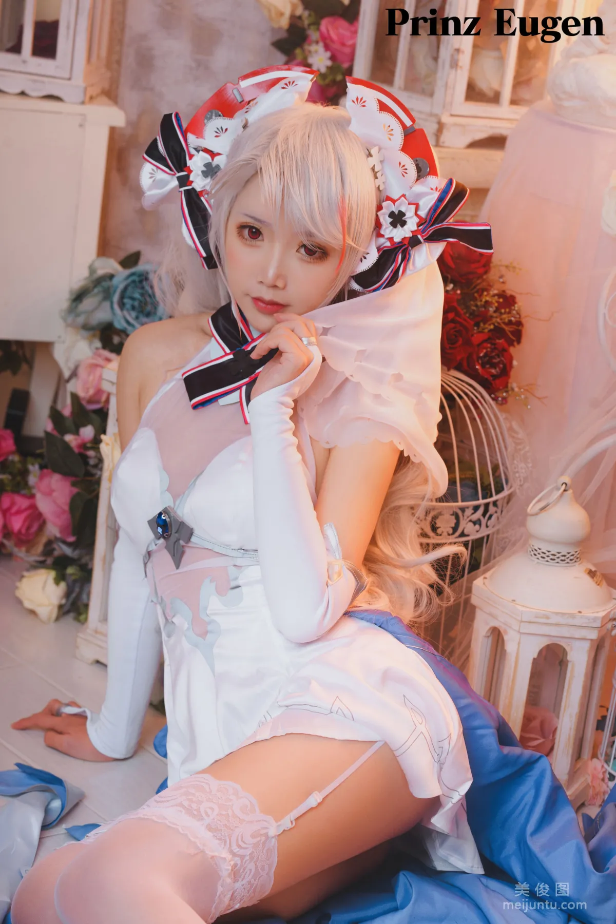 [Beauty Coser] Mianbing Xianer "Eugen Wedding Dress" Photo Set photo 7