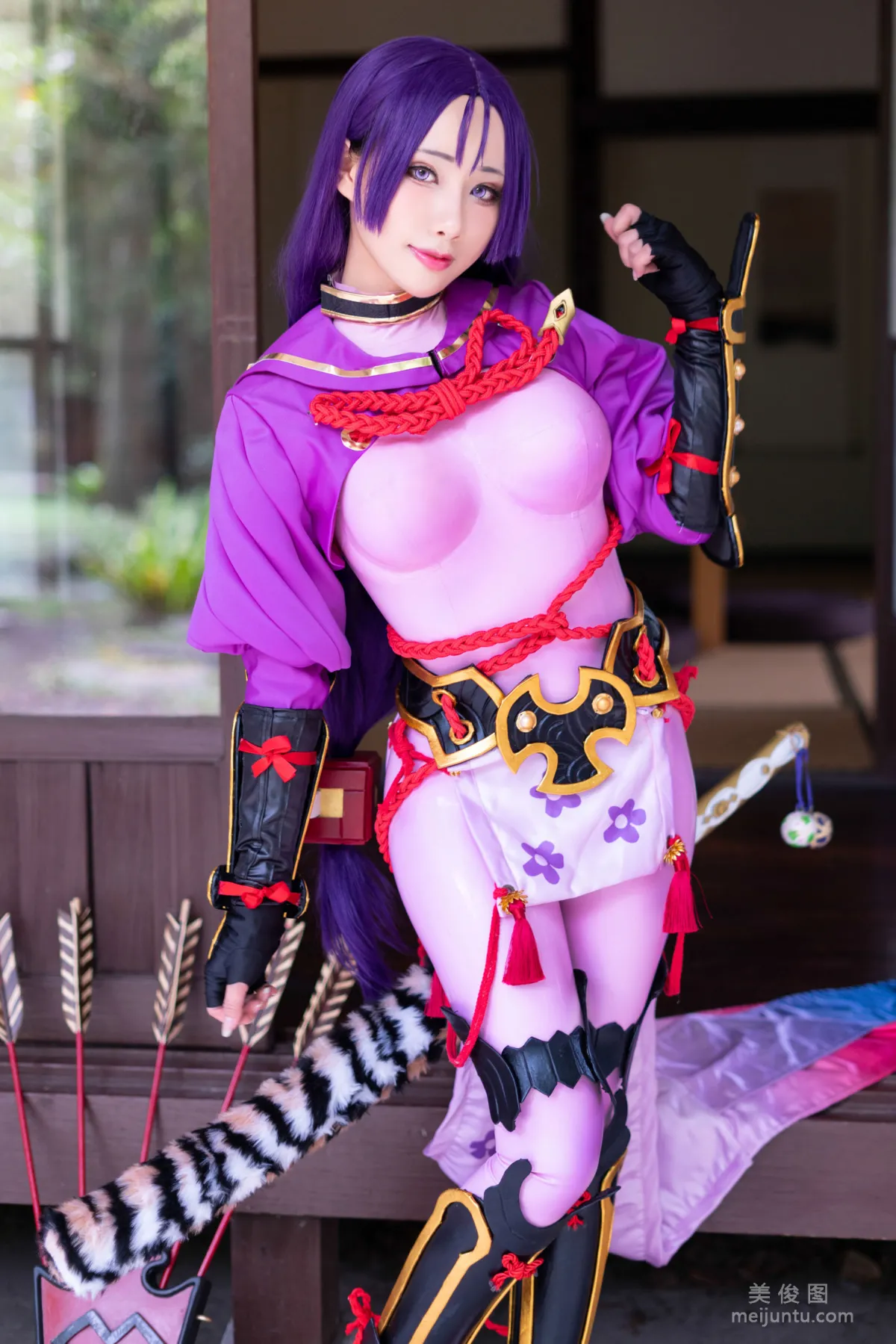 [Web Idols Coser] Yubo HaneAme, Minamoto no Yorimitsu, Photo Set photo 22