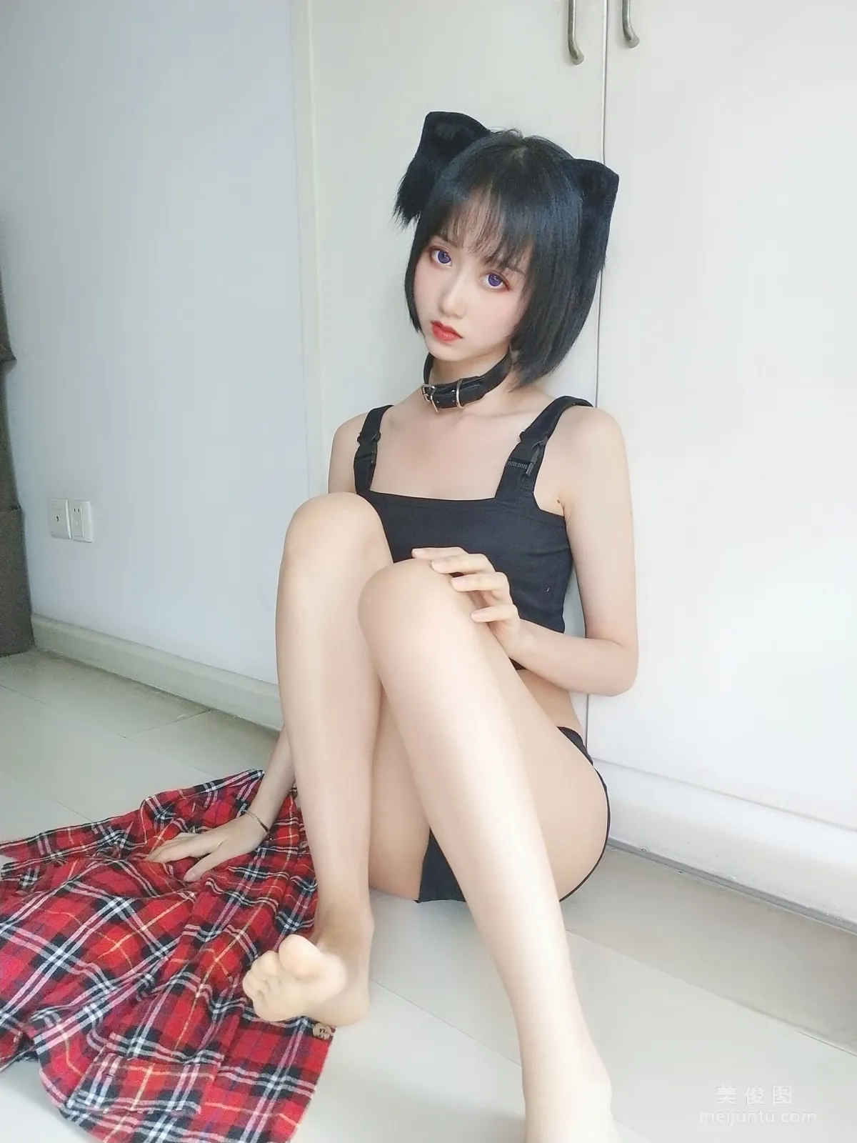 Girl Mu Mianmian OwO, Delinquent Cat Photo Set photo 35
