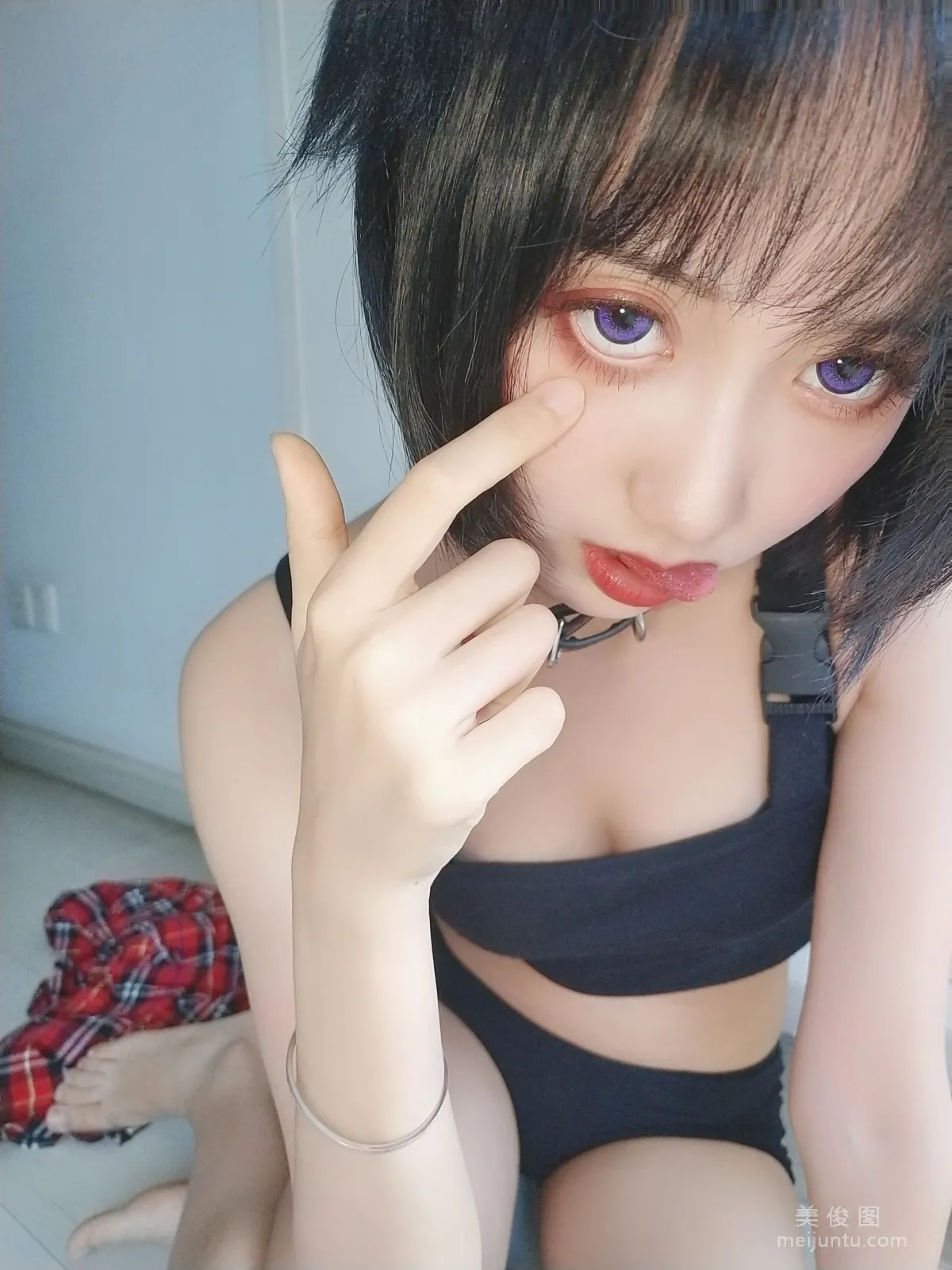 Girl Mu Mianmian OwO, Delinquent Cat Photo Set photo 42