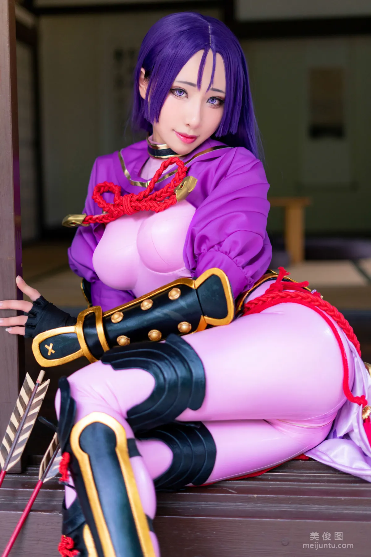 [Web Idols Coser] Yubo HaneAme, Minamoto no Yorimitsu, Photo Set photo 25